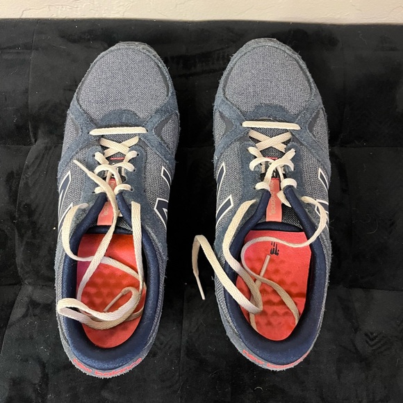 New Balance Shoes - New Balance Women’s 555 Navy and Coral Sneakers